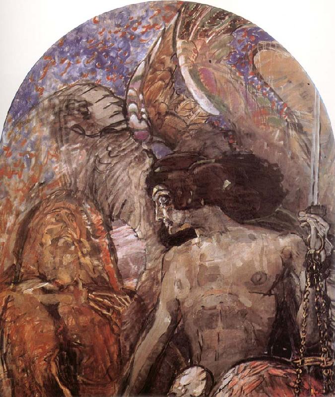 Mikhail Vrubel The Prophet oil painting image